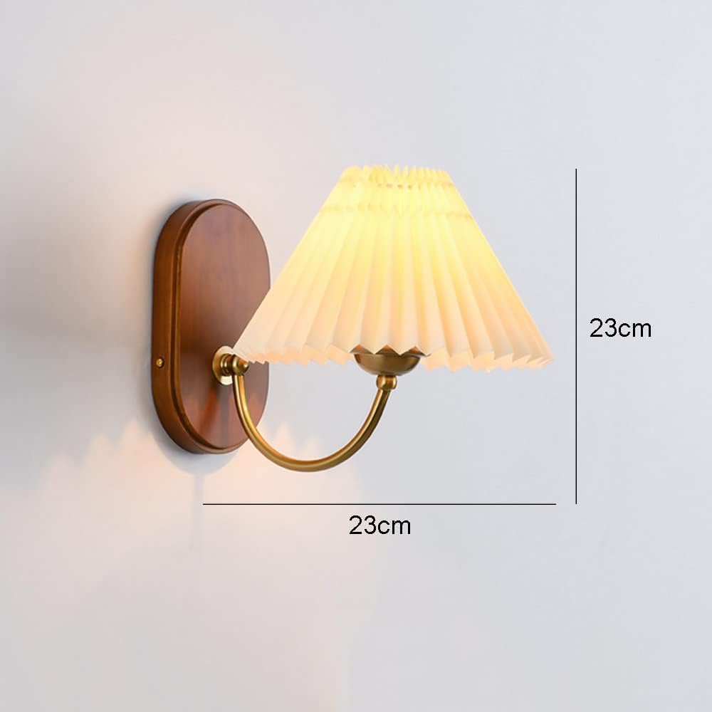 HARPER ライト 間接照明 Wall Sconces, Wood Wall Light Retro Industrial Wall Sconce Copper